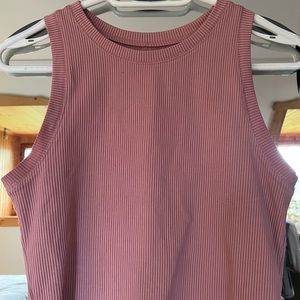 Hollister Cropped Halter Tank